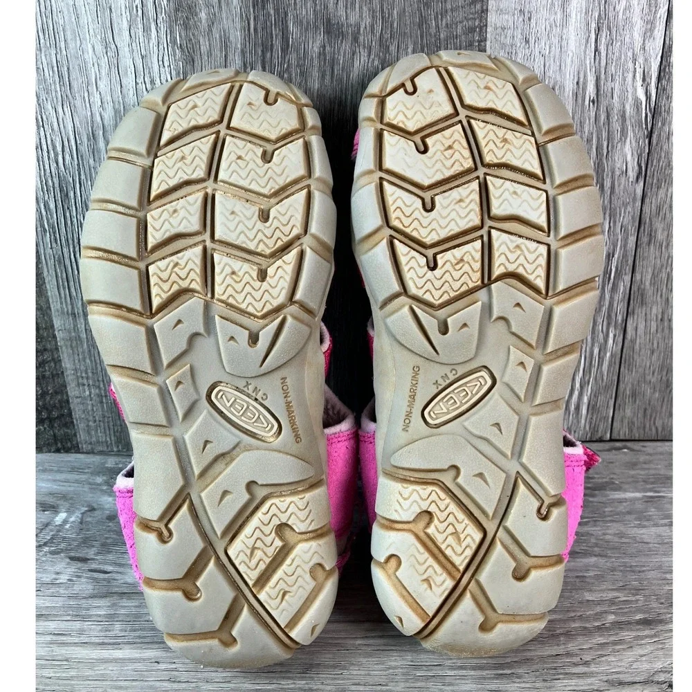 Keen Seacamp II CNX Kids Pink Magenta Hiking Water Sandals 1022979 Size 13 US